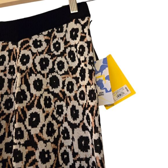 Diane Von Furstenburg Poppy High Waisted Sweater Pants Timeless Pants XS NEW - Picture 8 of 13